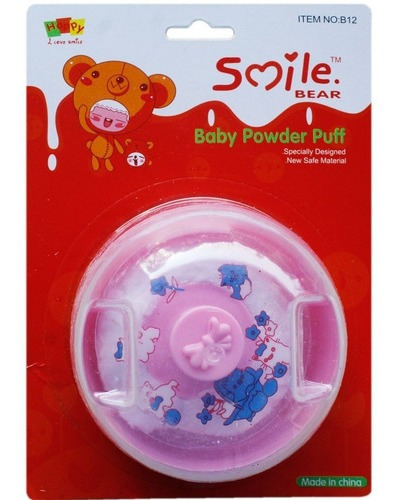 Talquera Para Bebes - Incluye Pompón Aplicador