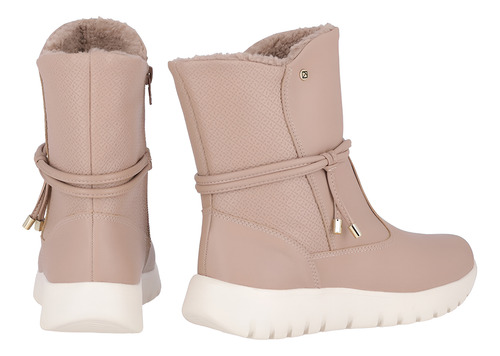 Botas Botineta Piccadilly Pies Calientes Corderito Sintético