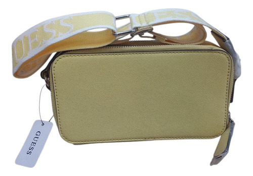 Bolsa Crosbody Guess Original Mod:sf961470 Med:20x11x7 Cm Butter Lisa Níquel Butter