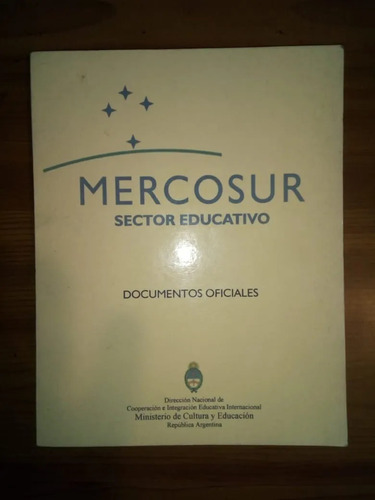Libro Mercosur Sector Educativo Documentos Oficiales