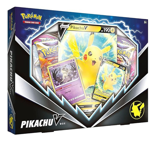 Pokémon Tcg - V Box Pikachu V Inglés