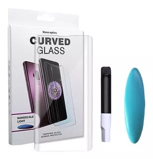 Mica Vidrio Templado Uv Huawei P20 P30 P40 Pro Lite Cristal