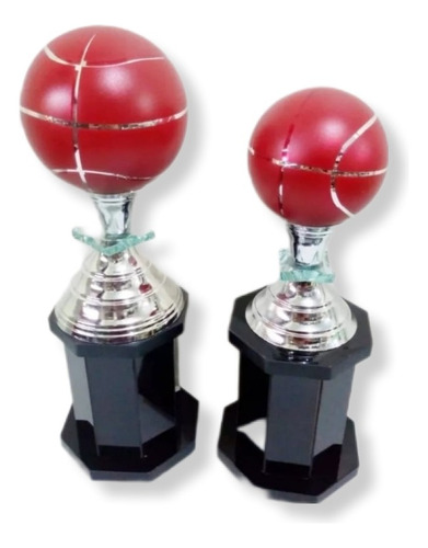 Trofeos Basquetbol Cristal Dupla