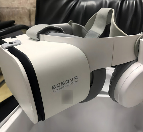 Gafas de realidad virtual Bobo VR Z6, sonido Bluetooth, 2 controles, color blanco