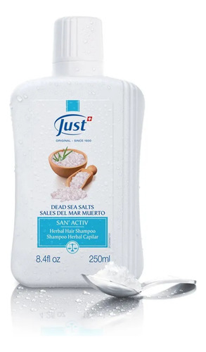 Shampoo San Activ Producto Swiss Just Y Sales Del Mar Muerto