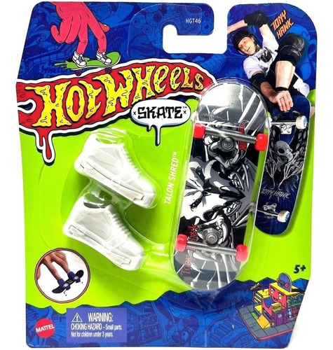 Hot Wheels Skate Mini Patineta Talon Shred Tony Hawk
