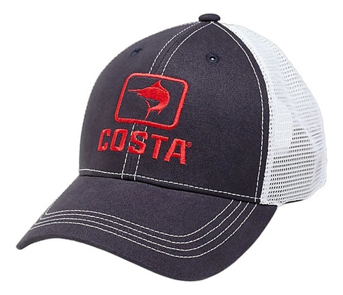 Gorra Costa Del Mar Trucker Logo Ajuste Regulable
