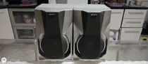 Comprar Par De Caixas Acústicas Sony Grx55 Grx 55.. Impecáveis Prateado