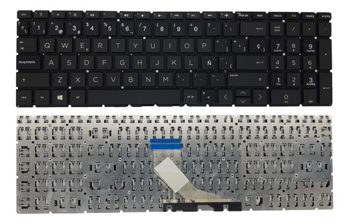 Teclado Para Hp 5-da2033la 15-da2099nr 15-db0003ca Nsk-xr0sc Negro Español