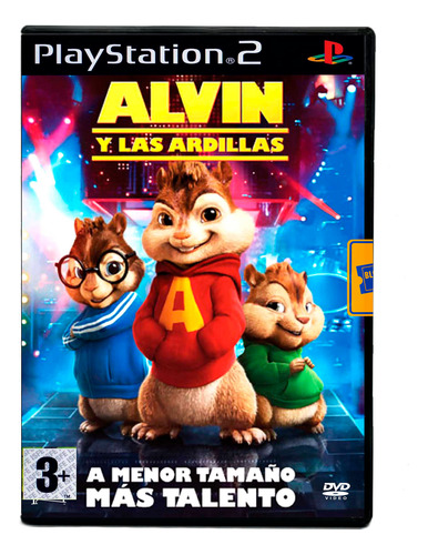 Juego Alvin Y Las Ardillas Ps 2 - Fisico En Caja