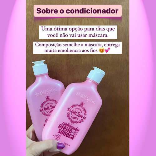Shampoo E Condicionador Efeito Soneca Gold Spell Original