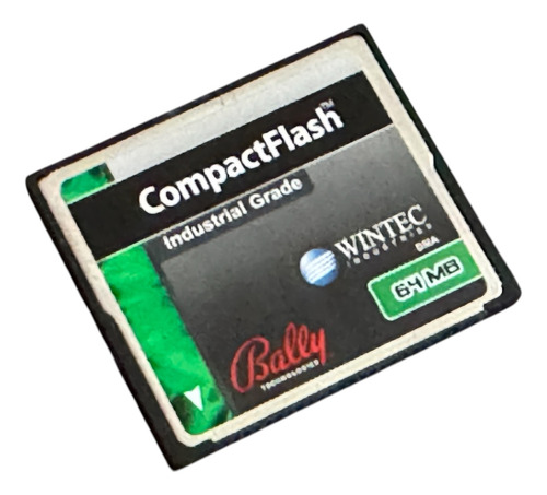 Memoria Compactflash Grado Industrial 64mb Wintec Bally (Usado)