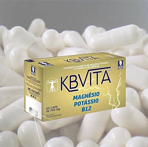 Kit 3 Kbvita Magnésio Potássio B12 60 Caps - Doctor Berger