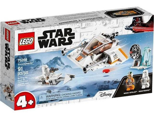 Lego Star Wars 75268, Snowspeeder, 91 Pzs