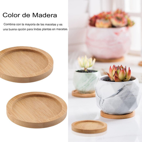 Posa Vasos De Madera, Practicas, Con Un Toque Minimalista 5p