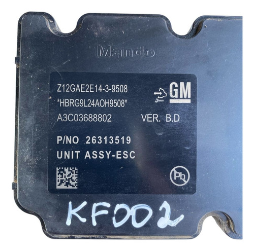 Modulo Control Abs Frenos Onix 2020 2021 A3c03688802 (Usado)