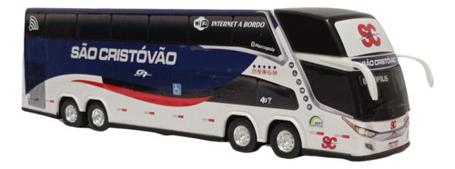 Ônibus Em Miniatura São Cristóvão 1800 Dd G7