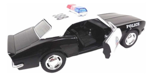 Imagen 5 de 6 de Chevrolet Camaro 1967 Policía Kinsmart Esc 1/36 La Plata