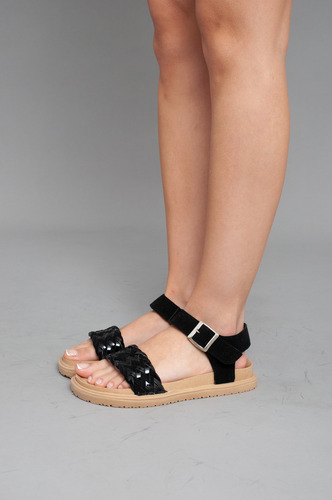 Sandalia Mujer Liviana Gomon Bajas Verano London Bym Shoes