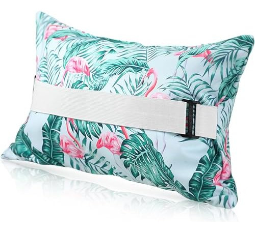 Almohada Inflable De Playa Con Funda Extraíble, Almohada De