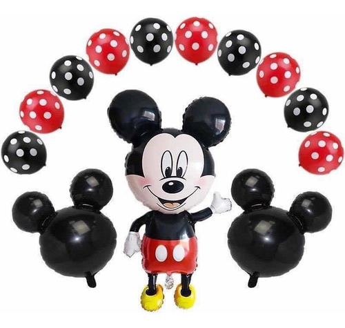 Pack De Globos De Mickey O Minnie