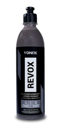 Revox Selante Pneu Pretinho 500ml Alta Durabilidade Vonixx