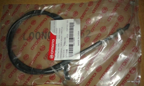 Cable Acelerador Retorno Keller K65 Cfmoto Nk Original Ap Ap