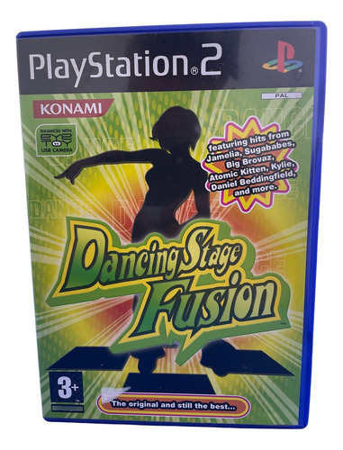 Jogo Dancing Stage Fusion Ps2 Europeu Seminovo Original