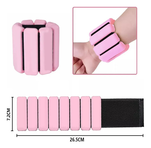 Sunrises Muñequera Gym Pulsera De Pesas De Silicona 2 Libras