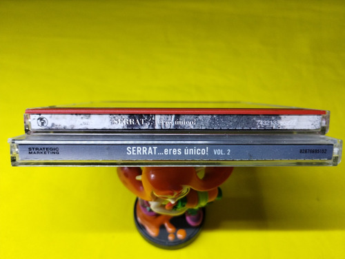 2 Cds Serrat Eres Unico Vol 1 Y Vol 2 Originales (Usado)