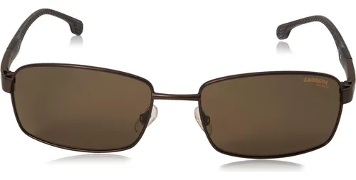 Gafas De Sol Rectangulares Carrera Para Hombre, Bronce, 58