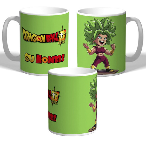 Taza Personalizada De Dragon Ball - Kefla - Plástico