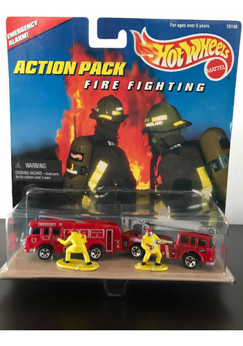 Hot Wheels Fire Fighting Action Pack