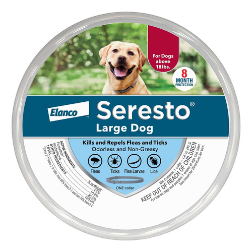 Seresto Flea And Tick Collar Para Perros, Collar De Pulgas Y