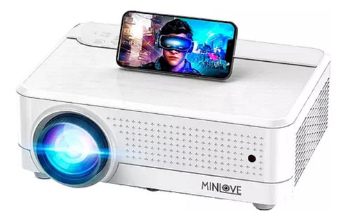 Proyector Wifi Minlove 1080p Fhd 9800l Bluetooth Videobeam