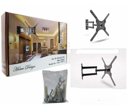 Base De Tv Soporte 14 - 55 / 50kg Orientable E Inclinable