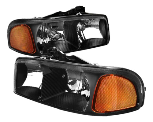 Faros Delanteros Gmc Sierra 1500/1999 2000 2001 2002 2003 