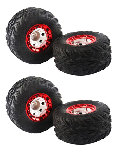 4pcs Neumáticos De Caucho Rc Wheel Tyres Inner Rubber Para 
