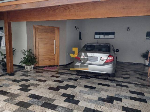 Imagem 2 de 19 de Linda Casa Com 4 Dormitórios (03 Suítes) À Venda, 270 M² Por R$ 1.120.000 - Parque Novo Mundo - Americana/sp - Ca13061