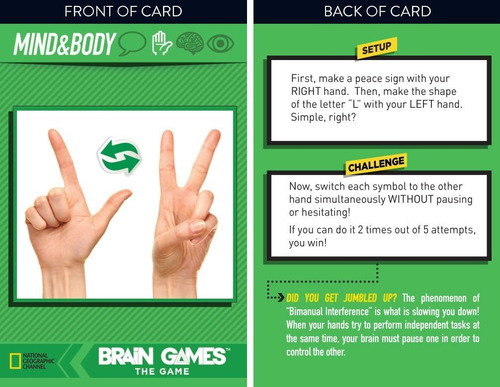 Brain Games - El Juego - Basado En La Serie De Televisión De