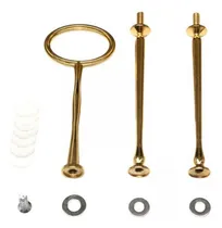 Comprar 2 Soporte Para Tartas, Mango Para Plato De Frutas, 3 Dorado