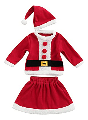 Vestido De Navidad De Bebé Y Niñas - Ym6bp