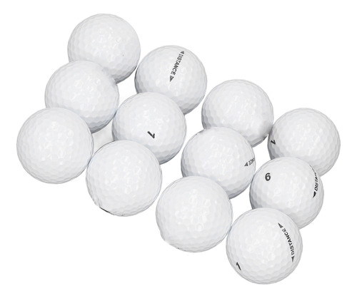 Pelotas De Golf Ligeras Para Practicar Golf, 12 Unidades, Do