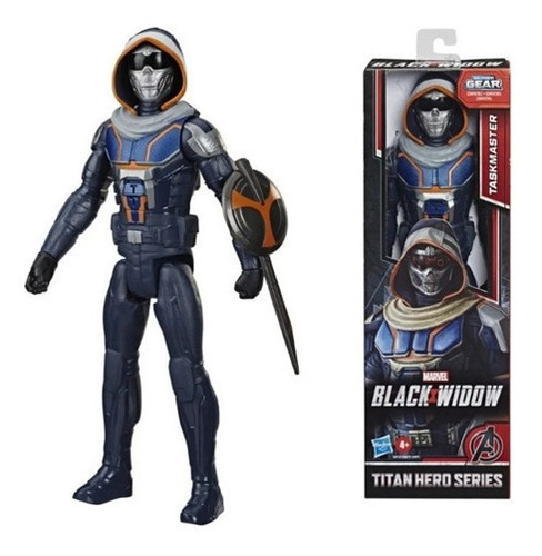 Boneco Treinador Taskmaster Viuva Negra 30 Cm Titan Hasbro