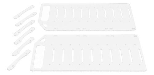 Soporte Adaptador Montaje 3.5  Separador Acrilico Estante