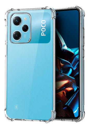 Funda Tpu Para Xiaomi Poco X5 Pro + Glass Templado 9d 9h