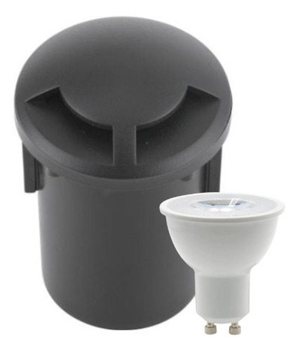 Empotrado Piso Acero Inox 2 Salidas Foc Gu10 Led Exterior