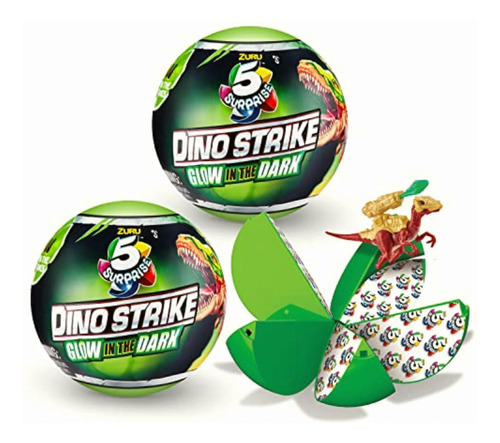 5 Surprise Dino Strike Surprise Mystery Battling Dinos