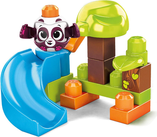 Mega Bloks Peek A Blocks Tobogán De Panda 1-4 Años