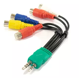 Cable Tv Samsung 2 Plug A Rca Rgb + Audio 15cm